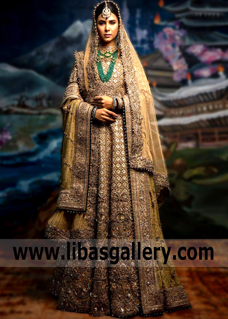 Best Designer Collection Newark New Jersey USA Fahad Hussayn Bridal Wear USA Buy Bridal Wear Pakistan